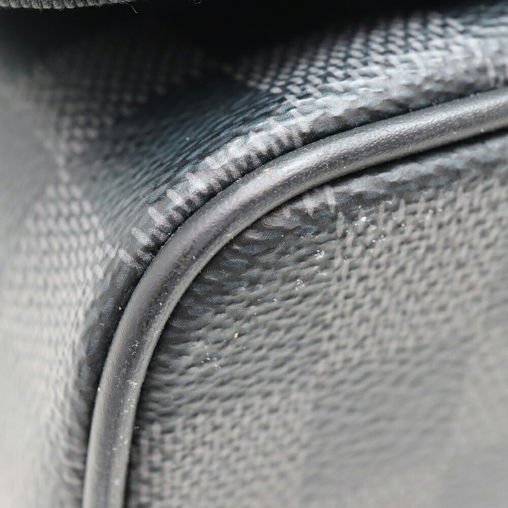 Louis Vuitton Gray Damier Bag Shoulder Graphite PM District - Picture 6 of 14